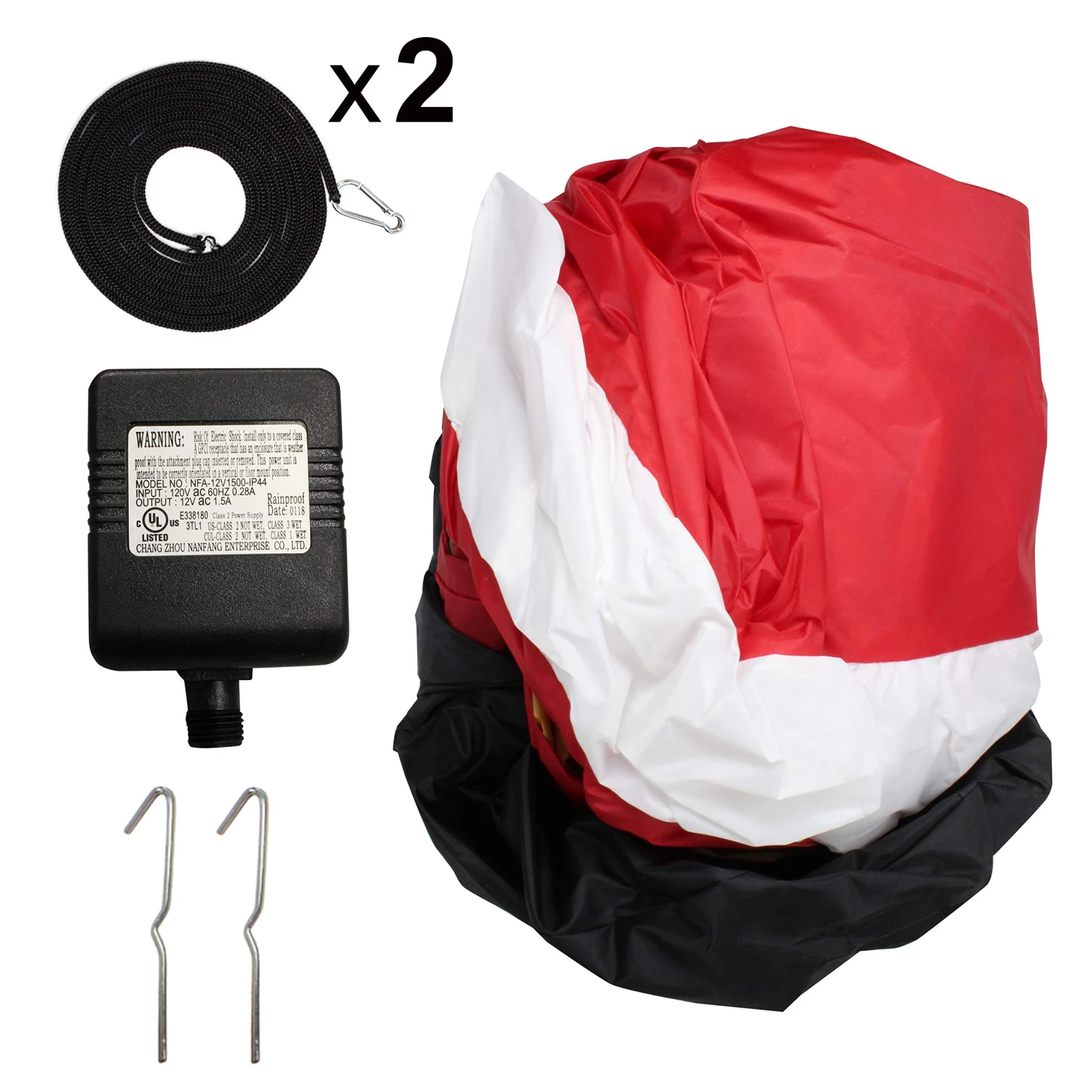 Giant Santa With Gift Boxes Archway Inflatable (11 Ft) 7 Giant Santa With Gift Boxes Archway Inflatable (11 Ft) - Image 5