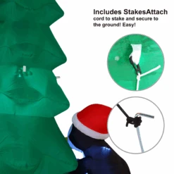 8ft Christmas Tree With Penguins -Joiedomi image 6 02c9a93f e4ef 4cc5 98b0 695a1cc6bad6