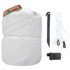 8ft Inflatable Polar Bear Dragging A Christmas Tree -Joiedomi image 6 1b8d8b65 4000 48d5 be86 f6ab06130988