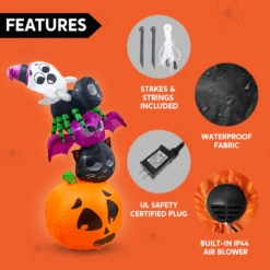 6 Ft Halloween Stacked 5 Characters -Joiedomi image 6 536e09c2 3428 49e7 9469 7e803ec41332