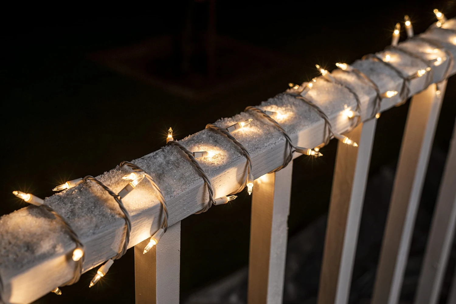 2x250 LED Christmas String Lights Clear White 8 2x250 LED Christmas String Lights Clear White - Image 6