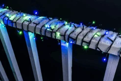 65.3ft Color Changing LED String Lights With Green Wire On Reel, 200 Counts -Joiedomi image 6 88b256b3 5235 461a 8a7a ae5907539844