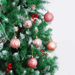 24ct 6CM Basic Christmas Ball Ornaments - Rose Gold -Joiedomi image 6 a5d37184 0465 4314 8ba1 4df495f184c8