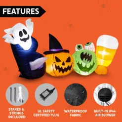 6ft Halloween Inflatable Boo Words 15 6ft Halloween Inflatable Boo Words -Joiedomi image 6 a90b453a f732 41c2 99e4 2d96e6578583
