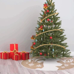 48in Christmas Tree Skirt (Reindeer) -Joiedomi image 6 adeb92ea 02d7 446a a655 d86b7348c0fa