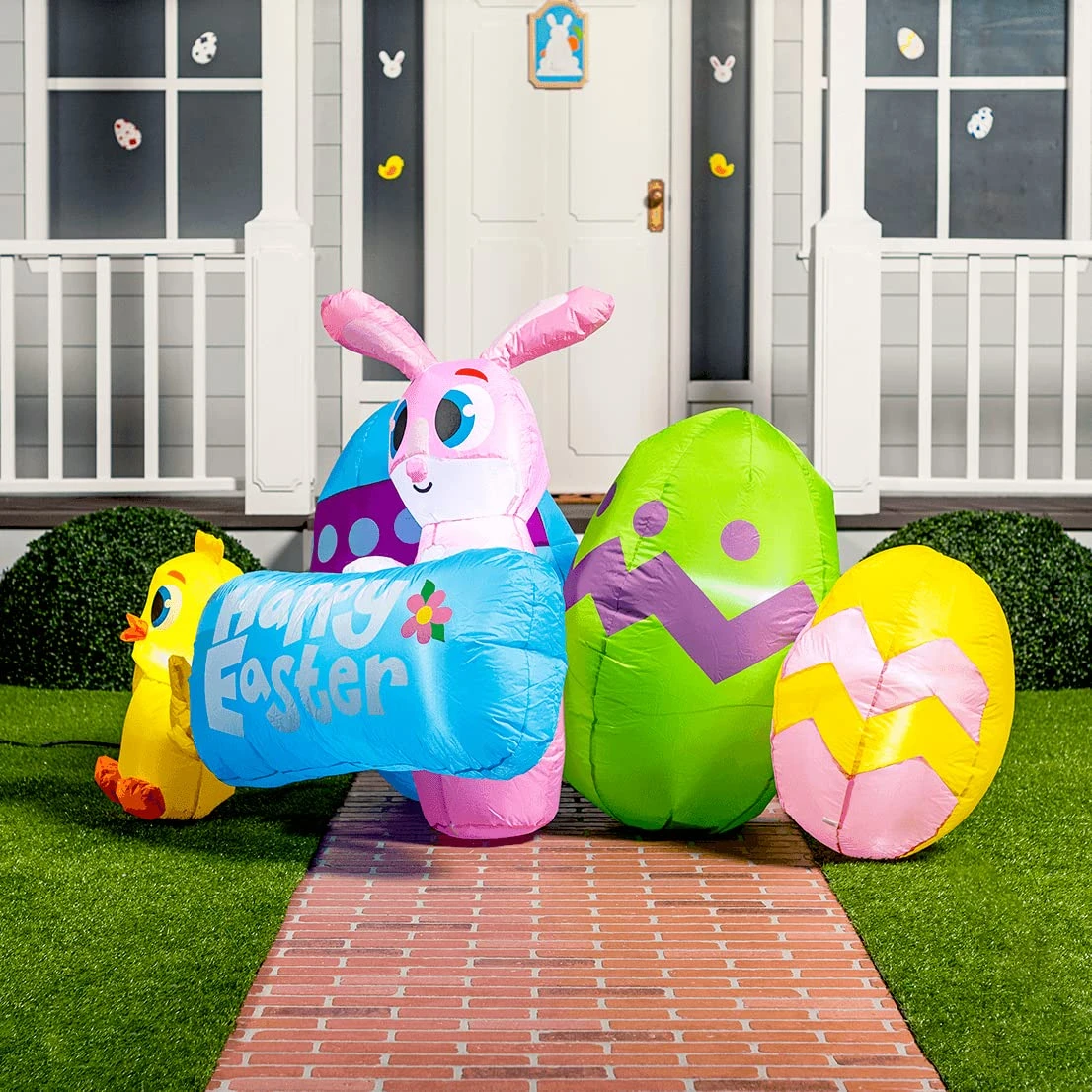 Large Easter Inflatable Decoration Sign Blow Up (6ft) 8 Large Easter Inflatable Decoration Sign Blow Up (6ft) - Image 6