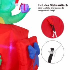 6 FT Tall Inflatable Dinosaur In A Gift Box -Joiedomi image 6 f12fce04 d907 493f ae75 9b56082f6609