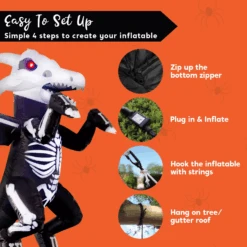 Flying Skeleton Dragon 5ft -Joiedomi image 7 2c1870a9 4f52 432f 89ee 44aff63880cd