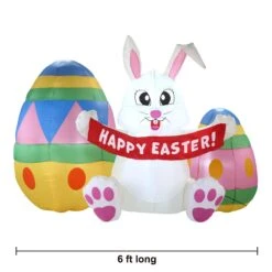 Large Easter Bunny With Eggs (6 Ft) -Joiedomi image 7 47460cb7 77ba 4f8f afdd 1e5c1e56af3c