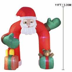 Giant Santa With Gift Boxes Archway Inflatable (11 Ft) 16 Giant Santa With Gift Boxes Archway Inflatable (11 Ft) -Joiedomi image 7 5f23549c 8b7e 472b a9ee d7420ae2b6c5
