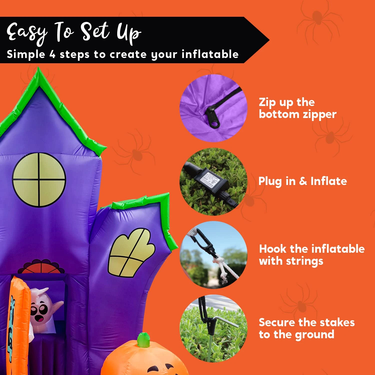 6ft Welcoming Ghost 9 6ft Welcoming Ghost - Image 7