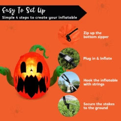 4ft Scary Walking Pumpkin Monster -Joiedomi image 7 7d50ea4b bc6f 4c9d 9654 98dee417e940