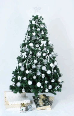 66 Pcs Christmas Assorted Ornaments Silver & White -Joiedomi image 7 c840d092 40b4 45f0 8292 922eb7a817f8