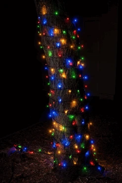 65.3ft Color Changing LED String Lights With Green Wire On Reel, 200 Counts -Joiedomi image 7 cb35b80b 8473 40c8 b03d 9009090abe84