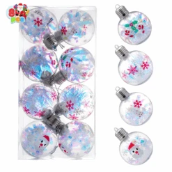 8 PcsLighted Holopaper Filling Ornaments With Cartoon Design 3.15in 15 8 PcsLighted Holopaper Filling Ornaments With Cartoon Design 3.15in -Joiedomi image 7 e2d56919 46b7 4996 bf10 171d9c834155