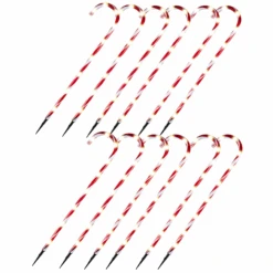 28in Christmas Candy Cane Pathway Markers -Joiedomi image 7 ee4e59e1 f0c2 49ba a95a 3de38f792c07