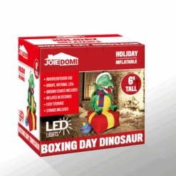 Large Dinosaur Sitting On A Gift Box Inflatable (6 Ft) -Joiedomi image 8 0d146ccf cdc5 4f4f 908f 11713d506b43