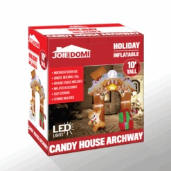 Giant Gingerbread House Archway Inflatable (10 Ft) 18 Giant Gingerbread House Archway Inflatable (10 Ft) -Joiedomi image 8 1a139d90 3c7d 4492 a6aa b5fbefa90a2d