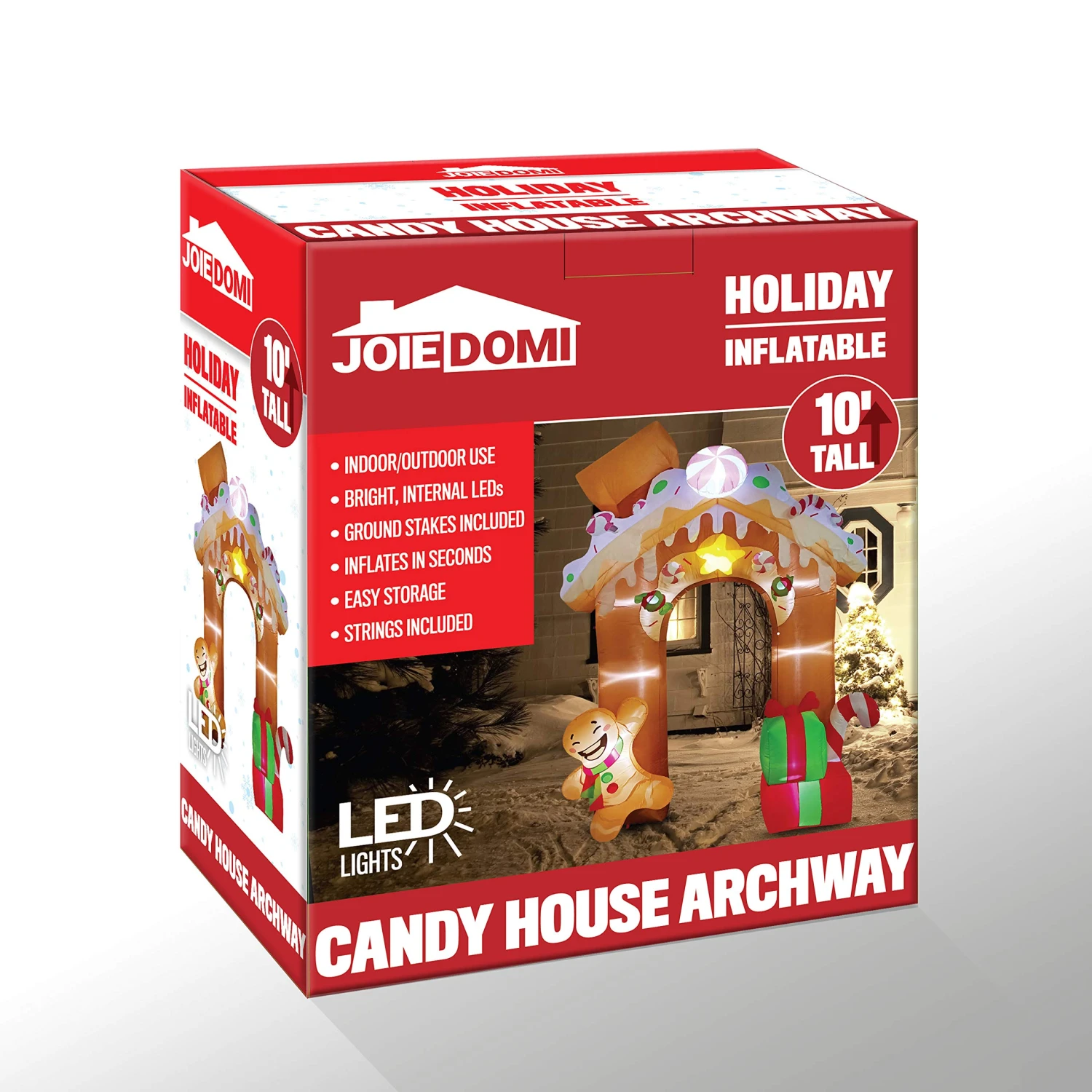 Giant Gingerbread House Archway Inflatable (10 Ft) 10 Giant Gingerbread House Archway Inflatable (10 Ft) - Image 8