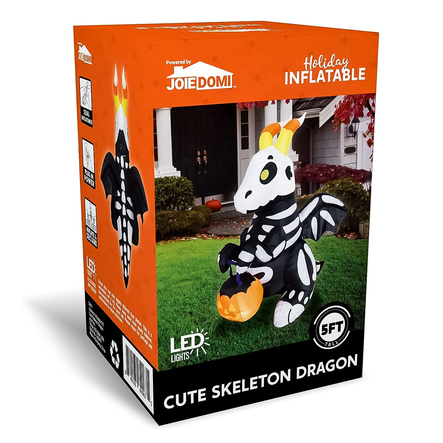 5 Ft Cute Skeleton Dragon 10 5 Ft Cute Skeleton Dragon - Image 8