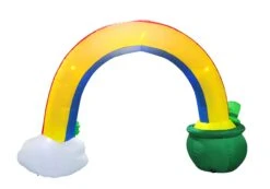 Giant St Patricks Day Rainbow Arch Inflatable With LED Light Build (10 Ft) -Joiedomi image 8 54358d43 dce3 4a67 9f1c b8abd0226da5