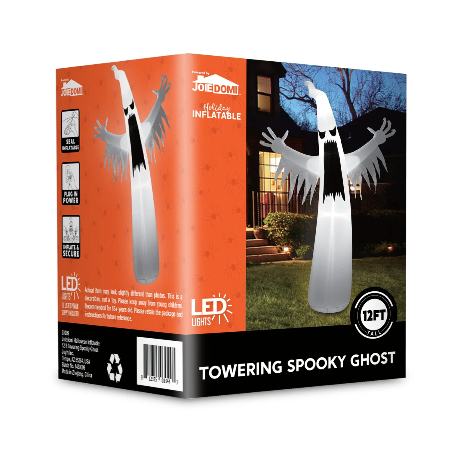 Halloween Giant Towering Spooky Ghost Inflatable (12 Ft) 10 Halloween Giant Towering Spooky Ghost Inflatable (12 Ft) - Image 8