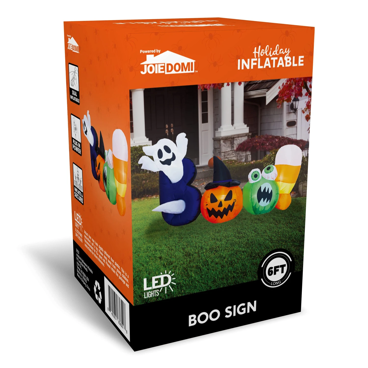 6ft Halloween Inflatable Boo Words 10 6ft Halloween Inflatable Boo Words - Image 8