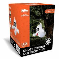 4ft Halloween Inflatable Ghost Coming Out From Tree -Joiedomi image 8 f4d16b04 1b52 45ac be56 9c09604e2d53