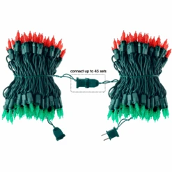70 Red & Green M5 LED Green Wire String Lights 19 70 Red & Green M5 LED Green Wire String Lights -Joiedomi image 9 65b046a3 e51e 4ef5 8dfe 8a7a7680b26f