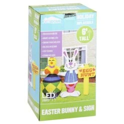 Tall Easter Bunny Inflatable Outdoor Decorations (6ft) 19 Tall Easter Bunny Inflatable Outdoor Decorations (6ft) -Joiedomi image 9 79c87298 7000 4055 ad4d f419e543bb53