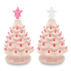 7in Ceramic Christmas Tree (Pink) -Joiedomi nyMvAeuw
